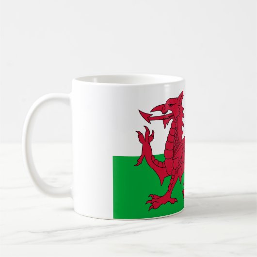 Mok met vlag van Wales (Links)