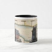 Mok met vuurtoren 1, Hudson-Athene & Saugerties (Midden)