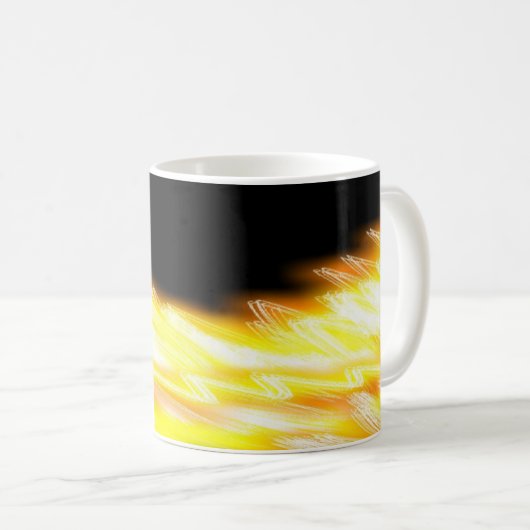 mok met vuurzee (Voorkant rechts)