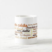 Mok met warme chocolade (Center)