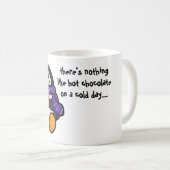 Mok met warme chocolade (Voorkant rechts)