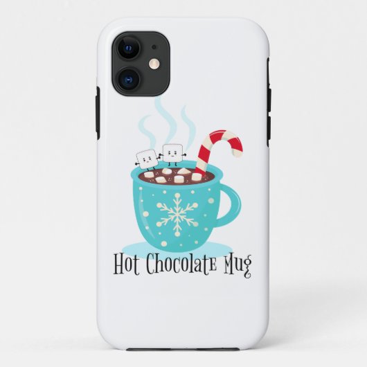 Mok met warme chocolade Case-Mate iPhone case (Achterkant)