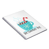 Mok met warme chocolade notitieboek (Rechterzijde)
