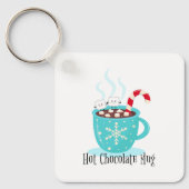 Mok met warme chocolade sleutelhanger (Voorkant)