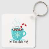 Mok met warme chocolade sleutelhanger (Achterkant)