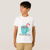 Mok met warme chocolade t-shirt (Voorkant volledig)