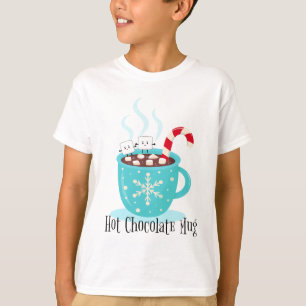 Mok met warme chocolade t-shirt