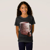 Mok met warme chocolade t-shirt (Voorkant volledig)