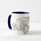 mok met warmgewalst breedband (Voorkant links)