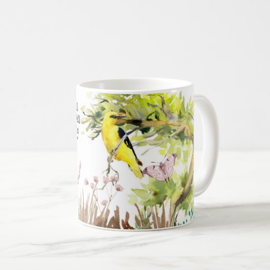 Mok met waterverf in het midden van de bijbel (Voorkant rechts)