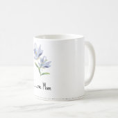 Mok met waterverf-stijl bloemendesign (Voorkant rechts)