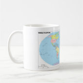 Mok met Wereldkaart (Links)