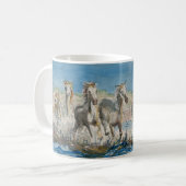 Mok met wilde paarden (Voorkant links)