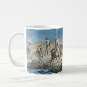 Mok met wilde paarden