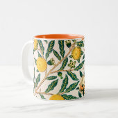 MOK MET WILLIAM MORRIS "GEEL POMEGRANATEN" (Voorkant links)