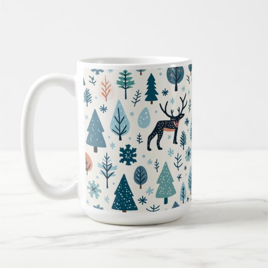 mok met winterrendieren (Links)