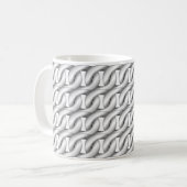 Mok met witte koffie (Voorkant links)