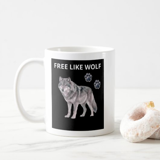 Mok met wolf (Met donut)