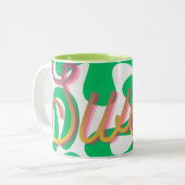 Mok met zoete typografie (Voorkant links)