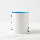 Mok met zwaar gemedieerde koffie (Center)