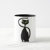 Mok met zwarte kat (Midden)