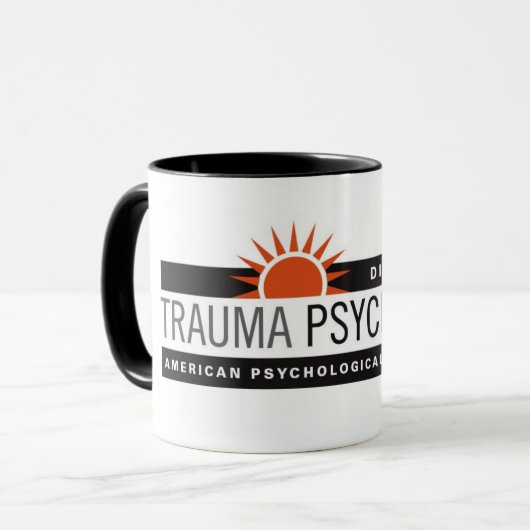 Mok met zwarte rand (Voorkant links)