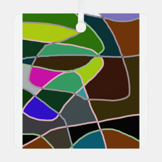 mok metalen ornament