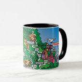 Mok Mexicaanse Cartoon Map (Voorkant rechts)