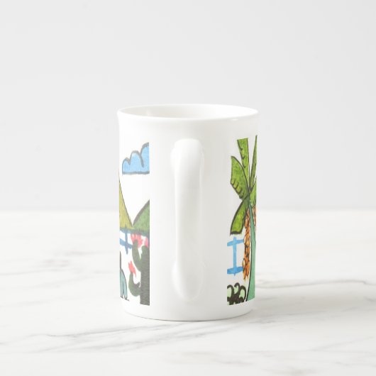 Mok Mexicaanse scène Coffee (Achterkant)