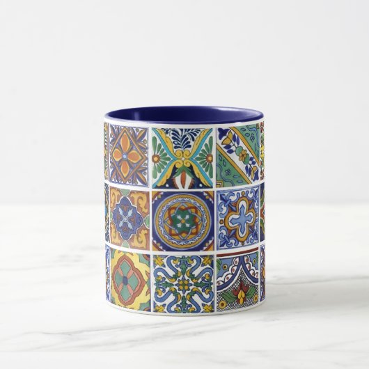Mok Mexicaanse Talavera Tiles (Midden)