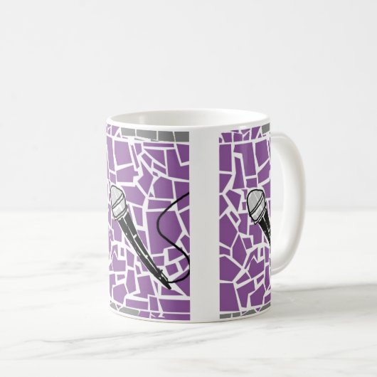 Mok microfoonkoffie (Voorkant rechts)