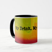 mok "Mijn Drink, Mijn bedrijf" (Voorkant links)