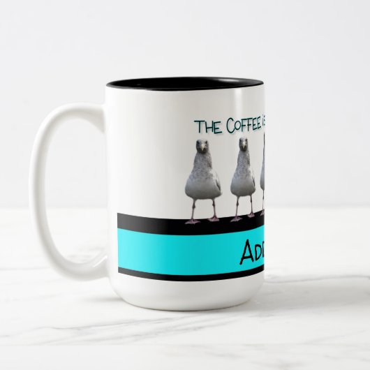 Mok Mine Mine Mine Seagull Beverage Cup (Links)