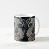 Mok Mini Schnauzer Coffe (Voorkant rechts)
