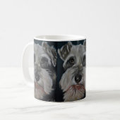 Mok Mini Schnauzer Coffe (Voorkant links)