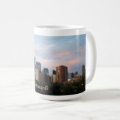MOK: Minneapolis, Minnesota Skyline - FULL WRAP_ C Koffiemok (Voorkant rechts)