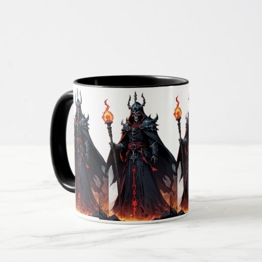 Mok mock-up ontwerp (Voorkant links)