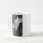 Mok moeder en Baby Giraffe (Voorkant links)