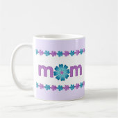 Mok moederdag Paarse lentevloeren (Links)