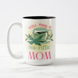 mok, moederdag tweekleurige koffiemok