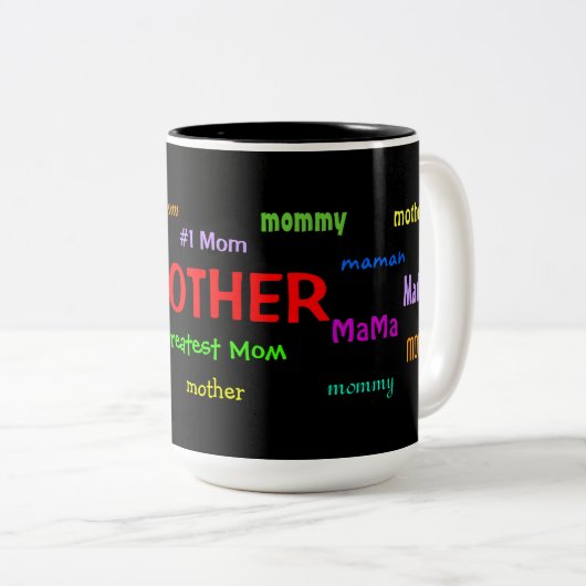 Mok moederkoffie (Voorkant rechts)