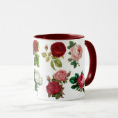 Mok Mok rozen vintage (Voorkant rechts)