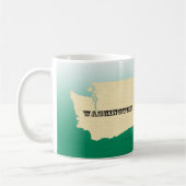 Mok - Mok van de staat Washington met de stad (Links)