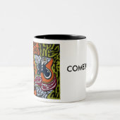 mok "momenten"; COMEDY EN TRAGEDY (Voorkant rechts)