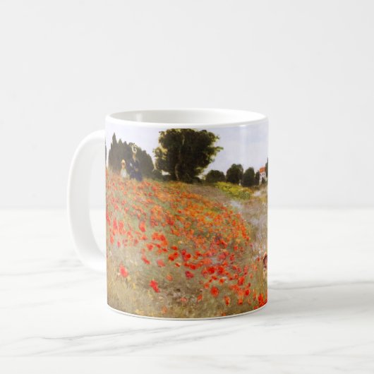 Mok Monet Poppies (Voorkant links)