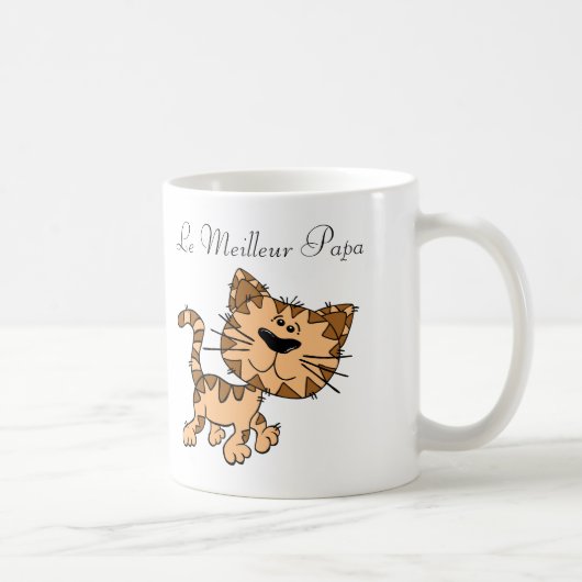 Mok. Monogram bericht Cat. Koffiemok (Rechts)