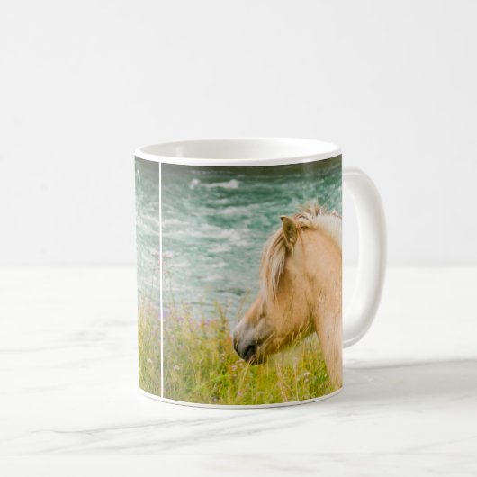Mok mooie Fjord Horse Coffee (Voorkant rechts)