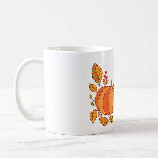 Mok-Morning Pumpkin najaar Koffiemok (Links)