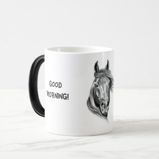 Mok morphing horse (Voorkant links)