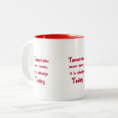 Mok motivatie prijsopgave — Winspira (Voorkant links)